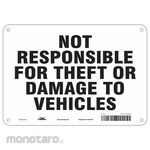 CONDOR Not Responsible Sign