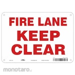 CONDOR Perimeter Safety Sign For Fire Lane & Equipment