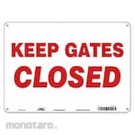 CONDOR Perimeter Safety Sign For Gate