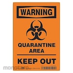 CONDOR Quarantine Area Sign