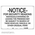 CONDOR Search & Inspection Sign