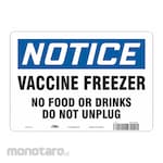 CONDOR Vaccine Freezer Sign