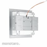 DUAL-LITE Sign Recessed Kit Wall Aluminum