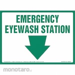 JJ KELLER Emergency Eyewash Station Sign