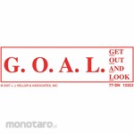 JJ KELLER Get Out And Look (G.O.A.L.) Sign