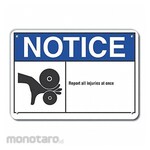 LYLE Accident Reporting Notice Sign