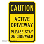 LYLE Active Driveway Traffic Sign