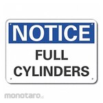 LYLE Aluminum Cylinder Handling Notice Sign