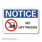 LYLE Aluminum Lift Truck Traffic Notice Sign