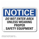 LYLE Aluminum Personal Safety Notice Sign