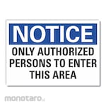 LYLE Authorized Personnel Notice Reflective Label