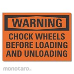 LYLE Chock Wheels Warning Reflective Label