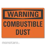 LYLE Combust Dust Warning Reflective Label