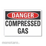 LYLE Compressed Gas Danger Reflective Label