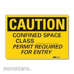 LYLE Confined Space Caution Reflective Label