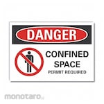 LYLE Confined Space Danger Label