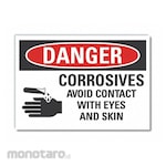 LYLE Corrosive Material Danger Reflective Label