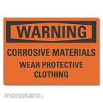 LYLE Corrosive Material Warning Reflective Label