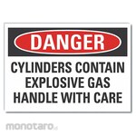 LYLE Cylinder Handling Danger Reflective Label
