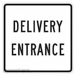 LYLE Delivery Entrance Sign For Parking Lot