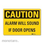 LYLE Door Instruction Caution Label