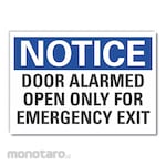 LYLE Door Instruction Notice Label