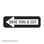 LYLE Drive Thru Entrance Parking Sign