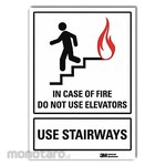 LYLE Elevator & Stairway Fire Sign