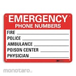 LYLE Emergency Sign Aluminum