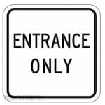 LYLE Entrance Only Parking Sign