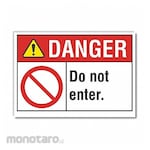 LYLE Exit & Entrance Danger Label