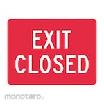LYLE Exit Closed Sign