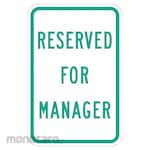 LYLE Faculty Parking Sign