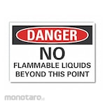 LYLE Flammable Material Danger Reflective Label