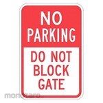 LYLE Gate No Parking Sign