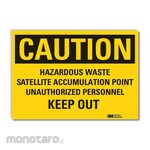 LYLE Hazardous Waste Caution Reflective Label