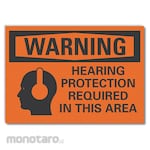LYLE Hearing Warning Reflective Label