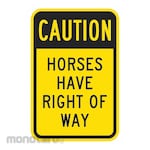 LYLE Horse Crossing Traffic Sign