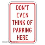 LYLE Humorous No Parking Sign