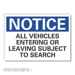 LYLE Inspection Notice Reflective Label