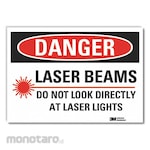 LYLE Laser Area Danger Reflective Label