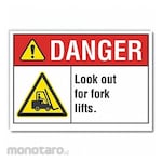LYLE Lift Truck Traffic Danger Label