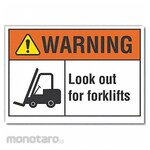 LYLE Lift Truck Traffic Warning Label