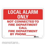 LYLE Local Alarm Only Sign Aluminum