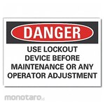 LYLE Lockout Tagout Danger Label