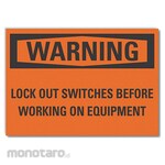 LYLE Lockout Tagout Warning Reflective Label