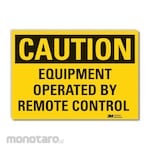 LYLE Machine Operation Caution Reflective Label