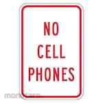 LYLE No Cell Phones Sign