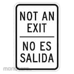 LYLE No Exit Sign For Parking Lot