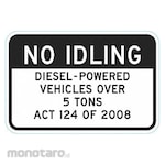 LYLE No Idling Sign